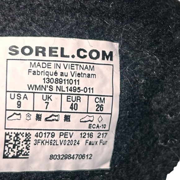 Sorel Women's Carnival Waterproof Winter Boot- Size 9 - Picture 9 of 9